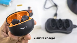 Charging Guide for RealFit F2 TWS [upl. by Sacha]