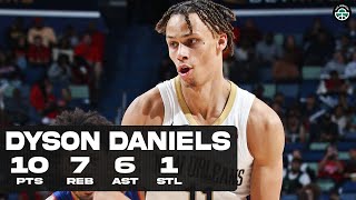 DYSON DANIELS DROPS 10PTS vs PISTONS FULL HIGHLIGHTS [upl. by Nosemyaj]