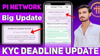 Pi Network New Update Today  Pi Network KYC Deadline  Pi Network Latest News  Deadline Update [upl. by Ydok409]