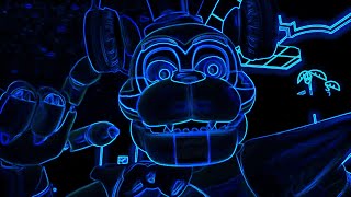 Glamrock Freddy listening to Music Vocoded To Stereo Madness From Geometry Dash [upl. by Iruj570]