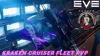 EvE Echoes PvP Kraken Cruiser Fleet Adventure [upl. by Feenah]