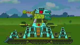 evolution kv 44 kv 44 in minecraft cartoons about tanks GERAND [upl. by Tybald]