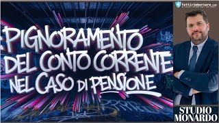 FattiRimborsarecom  Come funziona il pignoramento del conto corrente nel caso di una pensione [upl. by Power]