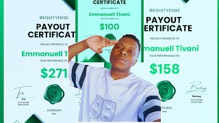 Funded Forex Trader 50 000 Account Made 4000 Live Trading  EQUITY EDGE MUST WATCH [upl. by Zipporah]