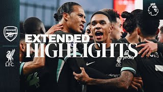 Extended Highlights Van Dijk amp Salah score in Gunners Draw  Arsenal 22 Liverpool [upl. by Franzoni]