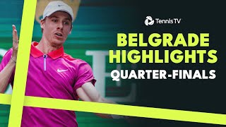 Shapovalov Battles OConnell Leheckaamp Djere Also In Action  Belgrade 2024 QuarterFinal Highlights [upl. by Harleigh]