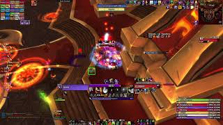 Demo Warlock POV  Firelands Majordomo Staghelm Guild 1st Kill [upl. by Yendis616]