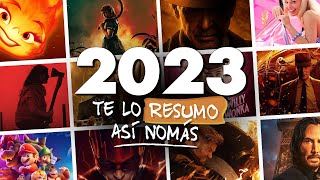 Las MEJORES y PEORES peliculas del 2023  TeLoResumo [upl. by Neerbas]