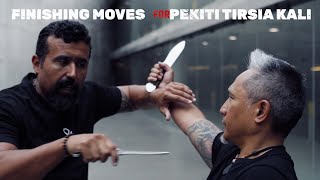 Filipino Martial Arts Finishing Moves With Roberto Pagan [upl. by Yekcor]