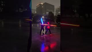 DUEL OF THE FATES IN TOKYO starwars lightsaber obiwankenobi darthmaul tokyo japan [upl. by Ellivro970]