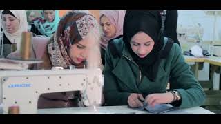 Jordan Vocational Employment Program JVEP  Garment industry sector [upl. by Ardith]