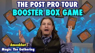 Lets Play the Amonkhet Post Pro Tour Booster Box Game for Magic The Gathering [upl. by Llebana363]