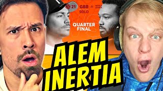 ALEM vs KING INERTIA GBB21 REACTION with indicatorbeatbox [upl. by Assilev]