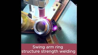 Swing arm ring structure strength welding [upl. by Boff340]