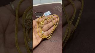 Lightweight mope tali chain only 23grams mopechain mini viralvideos shortsviral talichain gold [upl. by Nored]