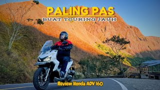 REVIEW HONDA ADV 160  LANGSUNG TEST SAMBIL TOURING [upl. by Saref]