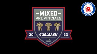 Hritzuk vs Lindberg  Draw 1  2022 CURLSASK Mixed Provincials [upl. by Care638]