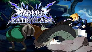 RagingRowen vs twogolddabloons  Blazblue Ratio Clash IKEMENMUGEN Online Matches [upl. by Sessler848]