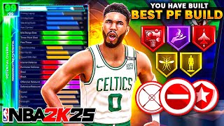 THE BEST PF BUILD IN NBA 2K25 IS INSANE BEST BIG MAN BUILD IN NBA 2K25 [upl. by Turpin]