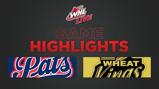 WHL Highlights Pats 4 at Wheat Kings 3  February 24 2023 [upl. by Jaan]