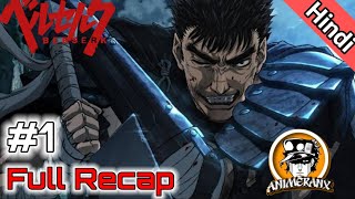 Berserk Explained In Hindi  Full Recap In Hind  ANIMERANX [upl. by Ajiram]