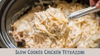 Slow Cooker Chicken Tetrazzini [upl. by Fredia]