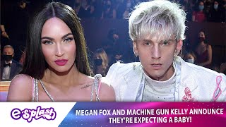 Megan Fox And Machine Gun Kelly Announce Theyre Expecting A Baby [upl. by Oilla]