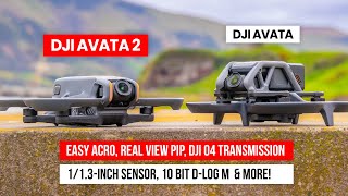 DJI AVATA 2 vs Avata  EVERYTHING NEW [upl. by Gnus805]