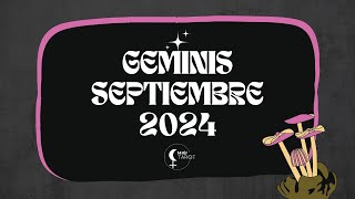 ♊️Geminis Septiembre 2024 todo a tu favor Geminis❤ [upl. by Shore]