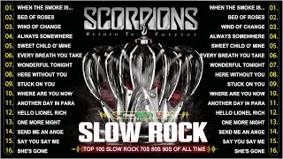 Slow Rock Songs 70s 80s Full Album 🎶 Scorpions GnR Bon Jovi Metallica John Denver Dido [upl. by Pascha]