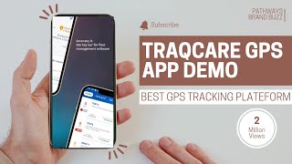 TRAQCARE GPS TRACKING APP 2024 BEST IN INDIA Gps tracker [upl. by Lapointe]