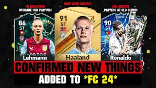 FIFA 24  ALL NEW THINGS CONFIRMED IN EA FC 24 ✅🔥 [upl. by Kimberly91]