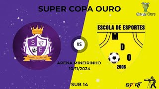 SAMPAIO X MDO  SUB 14  SUPER COPA OURO 2024 [upl. by Ahsiema]