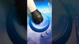 This Planet Looks AWESOME  Spray Paint Art shorts art spraypaintart [upl. by Kroll]