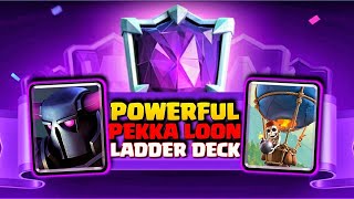 Powerful 1 Pekka Deck Arena 18 Ladder Deck Pekka Loon Best Clash Royale Deck 2024 [upl. by Anaet]