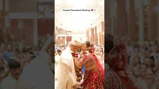 Humari Permanent Booking Hogyi 💍❤️ rajatkiswati rajatswati couplegoals wedding shaadi [upl. by Darce]