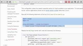 Jinja2 for Appengine Tutorial [upl. by Nal]