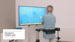 Postural control training Exergames THERAsoft [upl. by Htaeh]