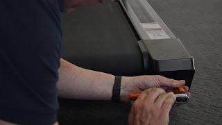 How To Adjust A Treadmill Belt  Treadmill Maintenance [upl. by Kenta312]