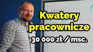 Jak dojść do 30 000 zł  msc inwestując w kwatery pracownicze  Wojtek Orzechowski przy tablicy [upl. by Georges796]