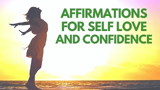 Affirmations for Self Love and Confidence  Self Worth Meditation [upl. by Harriett]