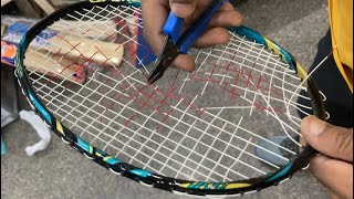 Yonex Badminton Racket Astrox88s game stringing full installation Video badmintonracket pvsindhu [upl. by Petrine106]