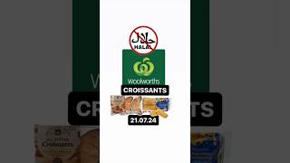 🚨Not halal Suitable Croissants from Woolworths shorts croissant viral trending video fyp [upl. by Monie]