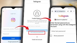 How to Login Instagram if you forgot your Password Without Email and Phone Number 2024 [upl. by Frodi547]