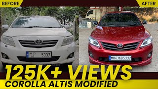 Magnificent Modification of Corolla Altis  Interior Exterior Modification by Autorounders [upl. by Benedikta]