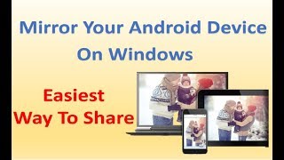 How to mirror Android to PC using USB Vysor Chrome App For Screen Mirroring [upl. by Llerrad899]