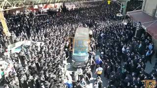 Levaya of Skulener Rebbe Boro Park  BP24 [upl. by Truscott]