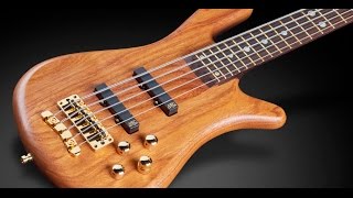 Warwick Custom Shop  Masterbuilt  Streamer Stage 2 NT 5String Afzelia Body Natural Oil 163264 [upl. by Inkster57]