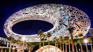 Dubai Museum of the Future Full Tour  Worlds Most Beautiful Building 4K Travel Video [upl. by Ahseyt]