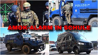 AMOKALARM in WIENER SCHULE COBRA und WEGA Großeinsatz  040324 [upl. by Lerak]